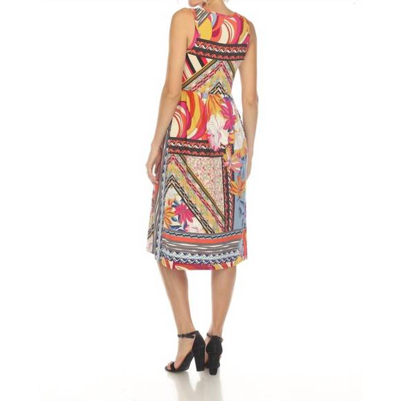NEW JOHNNY WAS rachel may easy fit tank dress in multi - Picture 2 of 3